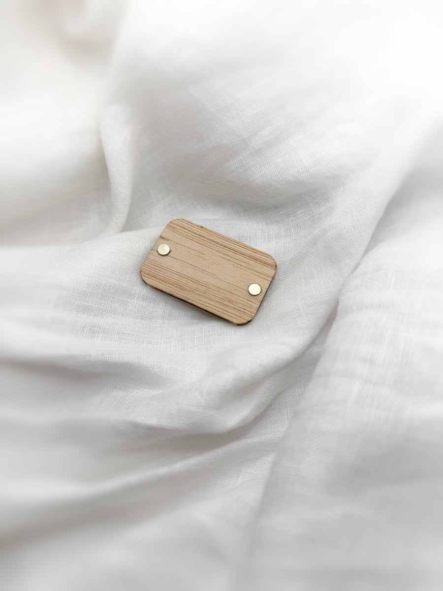 Imán Bautizo/Comunión - Blanco y negro 3D