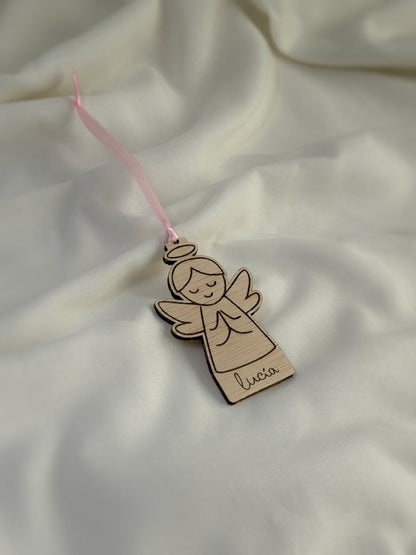 Adorno Ángel - Blanco y Negro Atelier