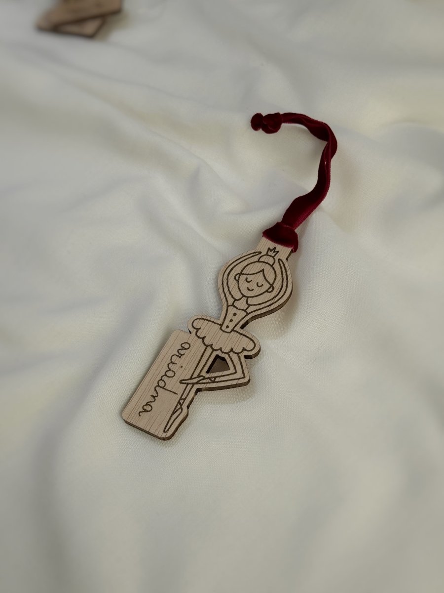 Adorno Bailarina - Blanco y Negro Atelier