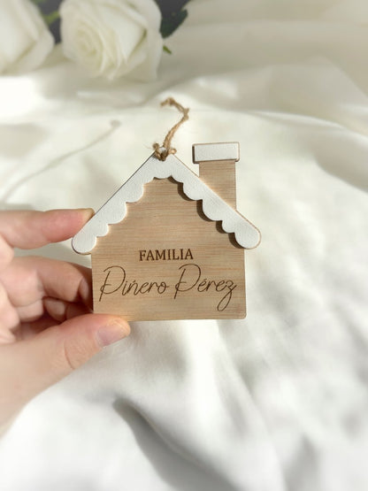 Adorno Casa 3D - Blanco y negro 3D