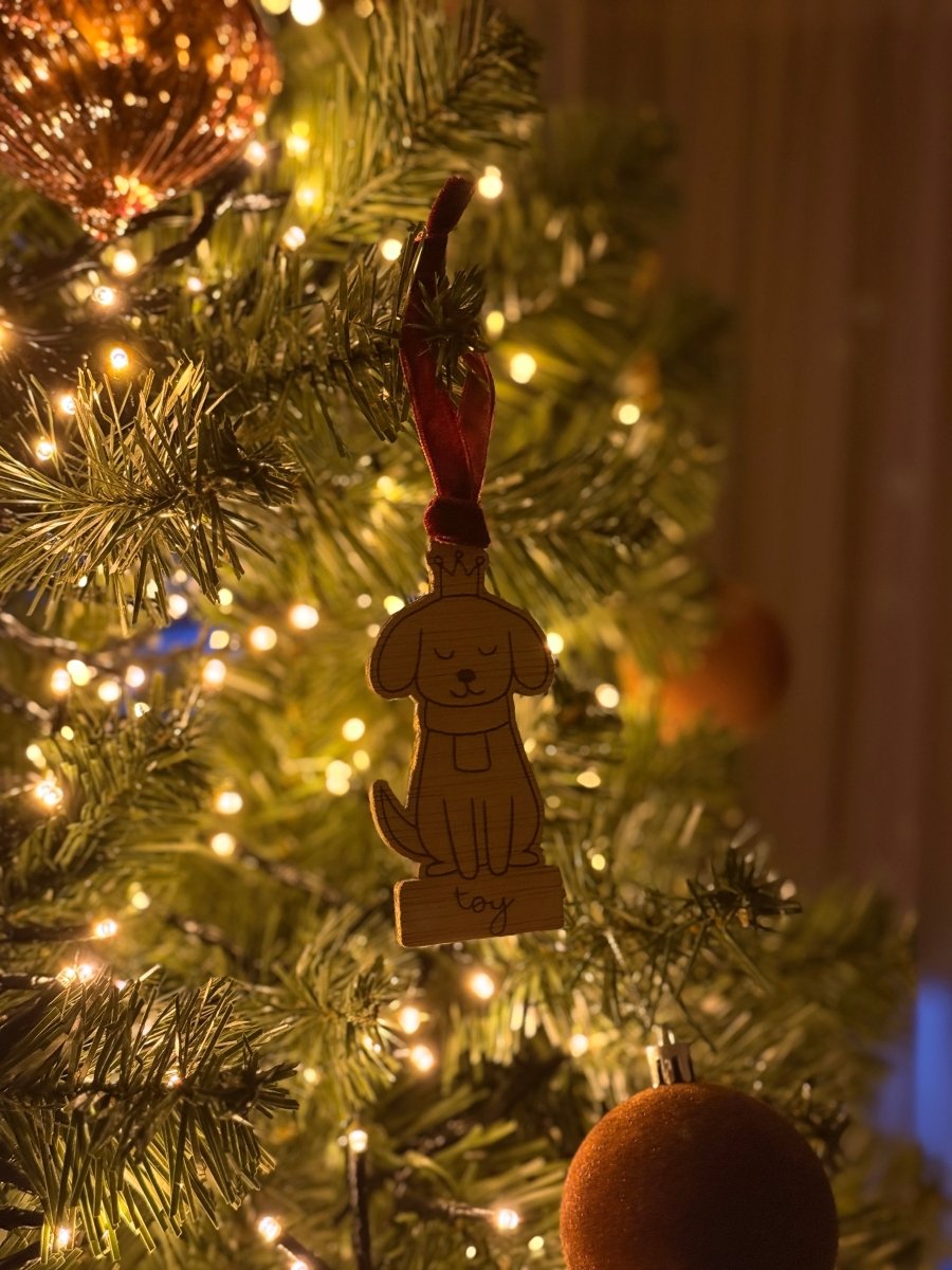 Adorno Don Perro - Blanco y Negro Atelier