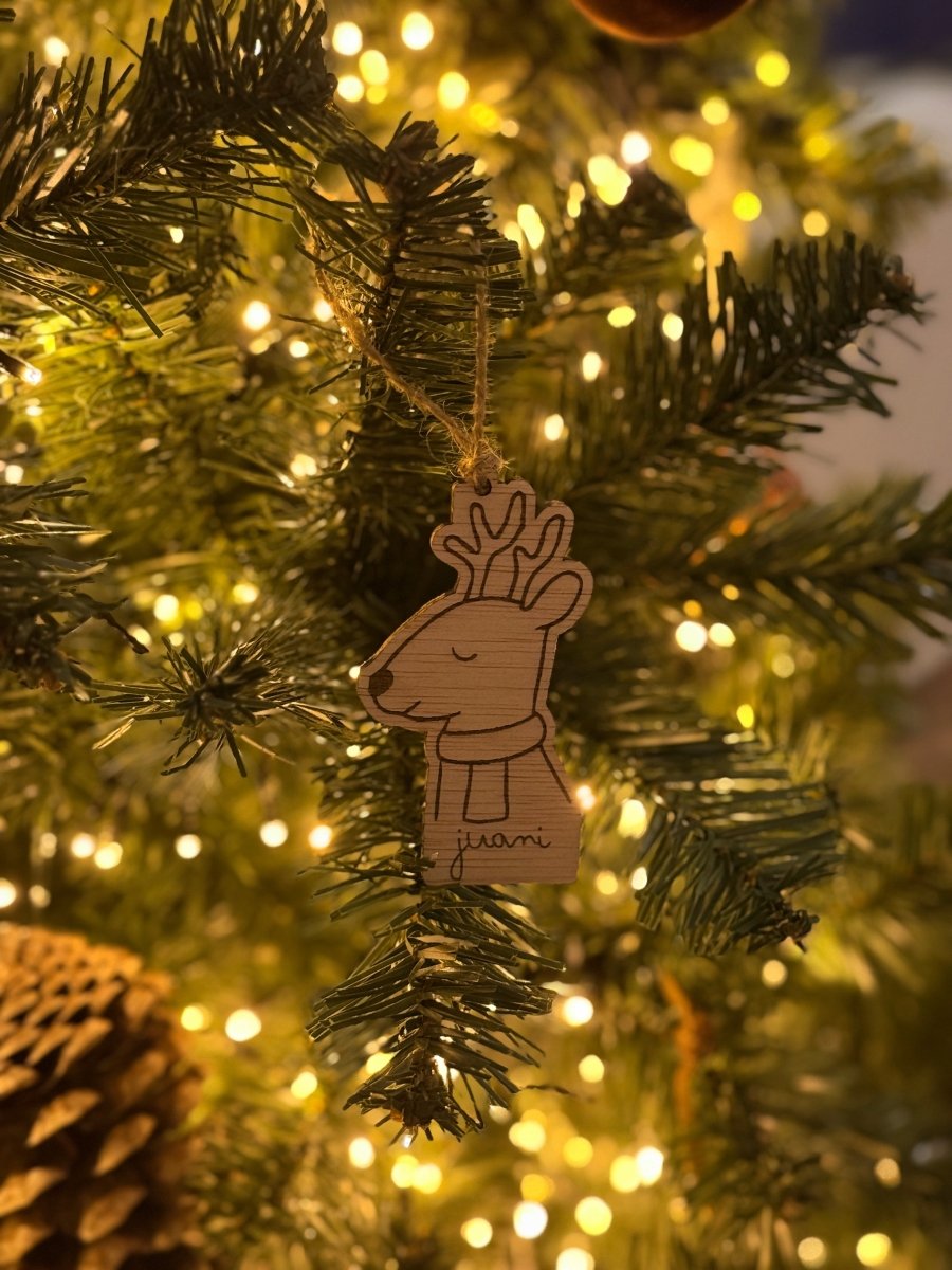 Adorno Don Reno - Blanco y Negro Atelier