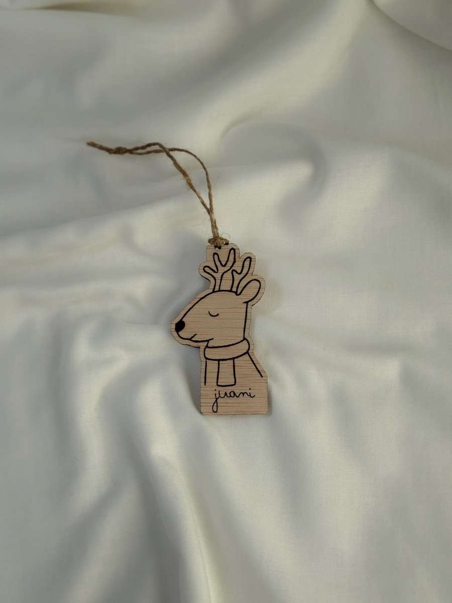 Adorno Don Reno - Blanco y Negro Atelier