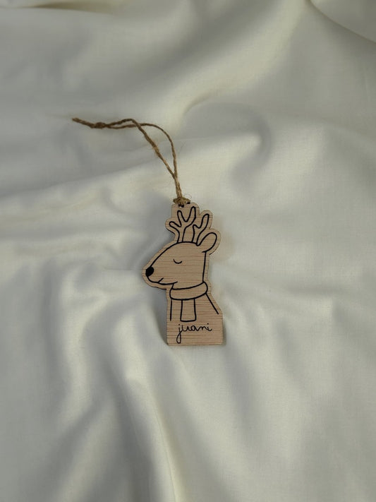 Adorno Don Reno - Blanco y Negro Atelier