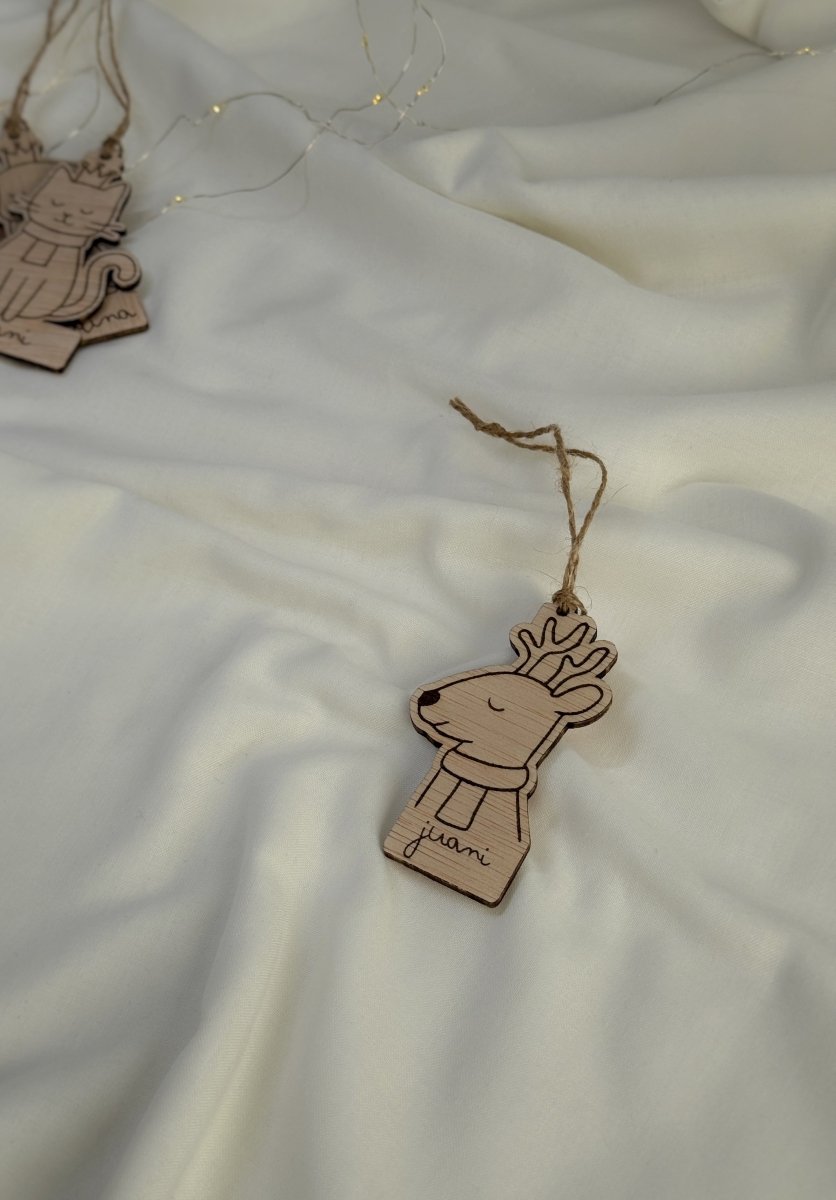 Adorno Don Reno - Blanco y Negro Atelier