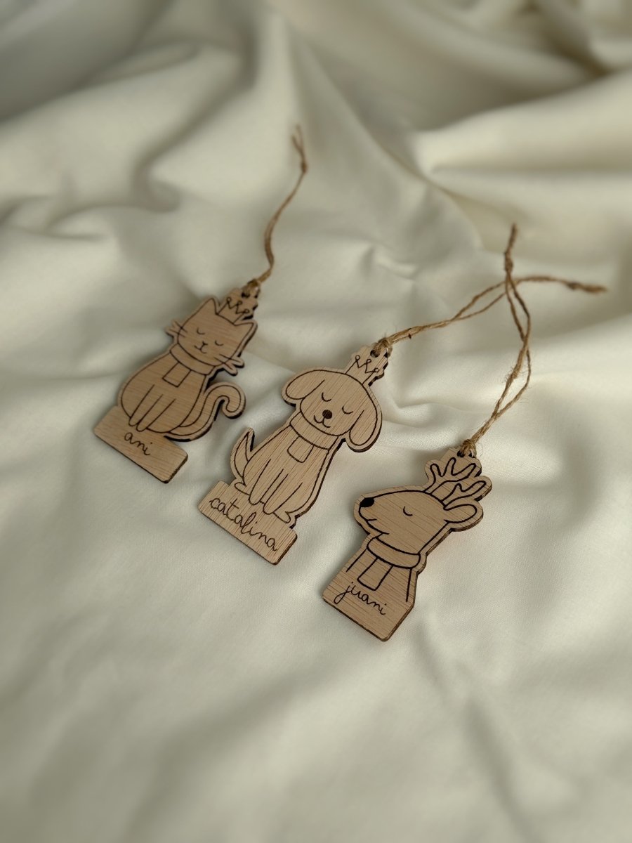 Adorno Don Reno - Blanco y Negro Atelier