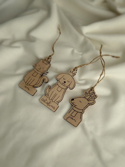 Adorno Don Reno - Blanco y Negro Atelier