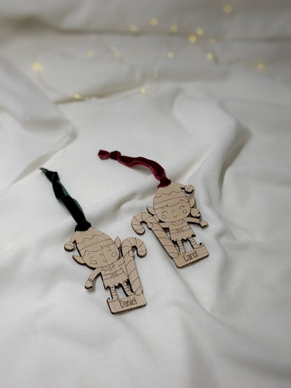 Adorno Elfa - Blanco y Negro Atelier