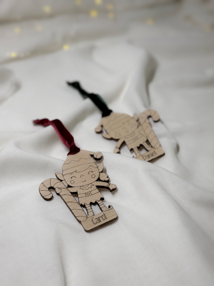 Adorno Elfa - Blanco y Negro Atelier