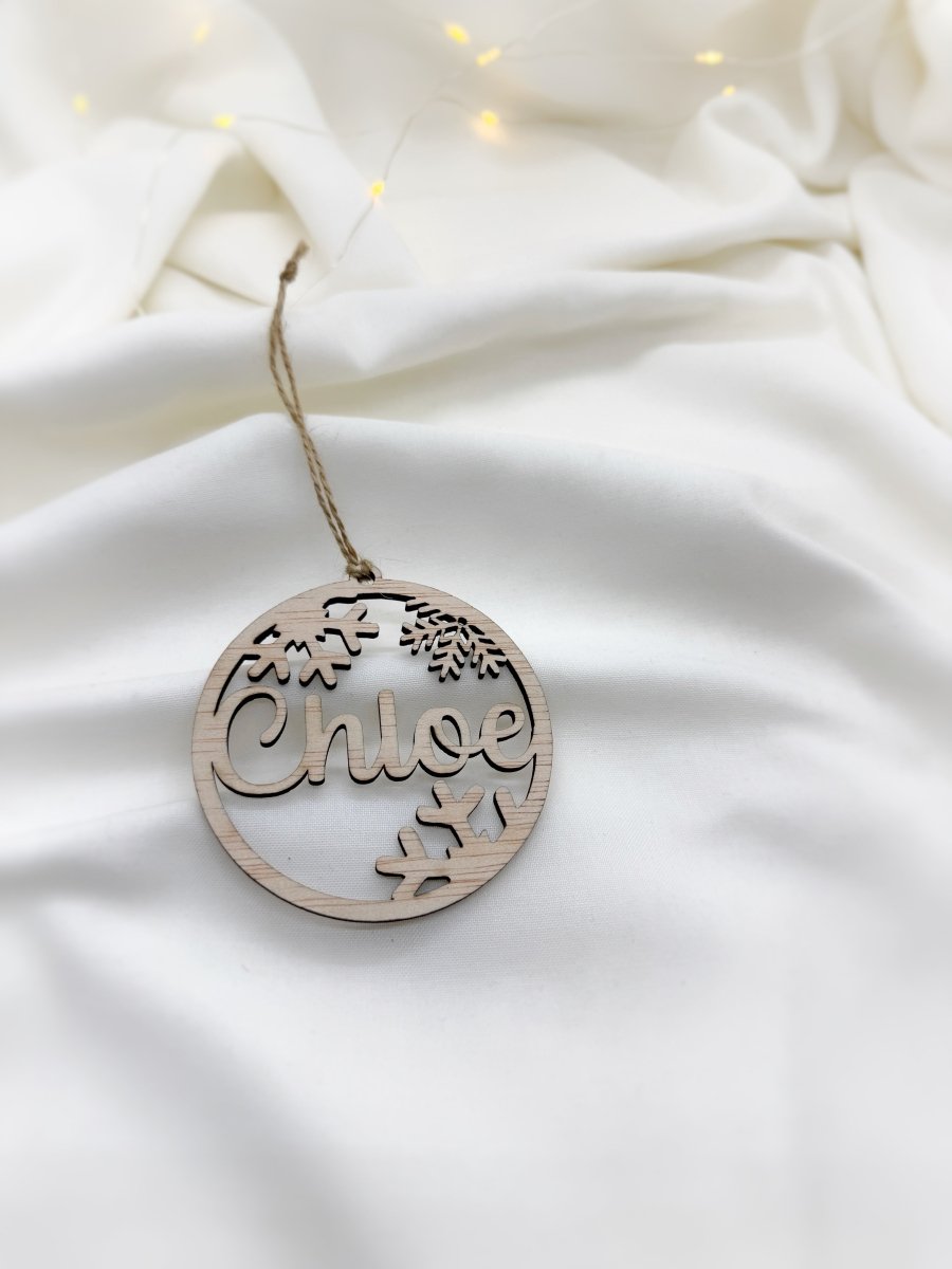 Adorno Esfera - Blanco y negro 3D