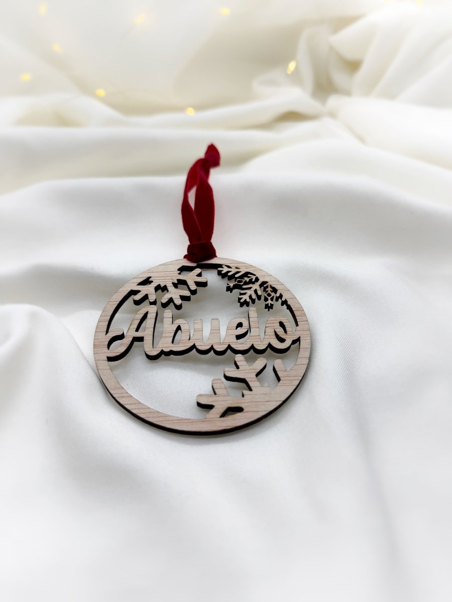 Adorno Esfera - Blanco y negro 3D