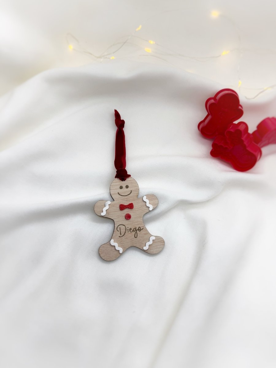 Adorno Jengi - Blanco y negro 3D