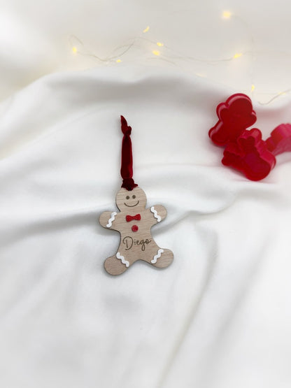 Adorno Jengi - Blanco y negro 3D