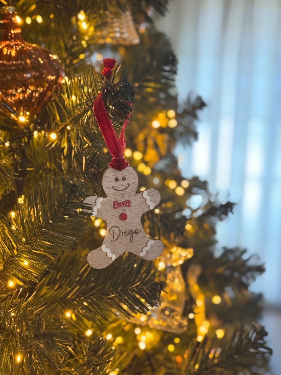 Adorno Jengi - Blanco y negro 3D