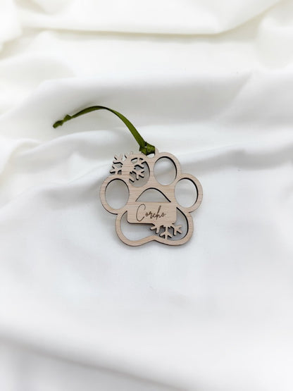 Adorno Patita - Blanco y negro 3D