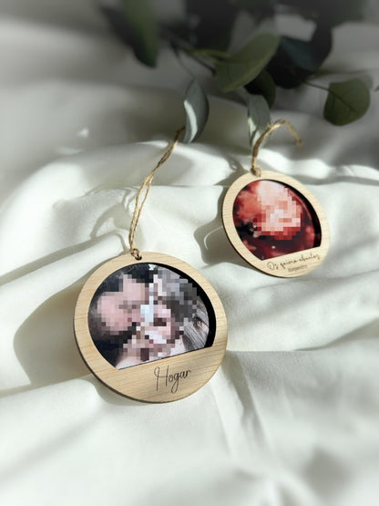 Adorno Foto - Blanco y negro 3D