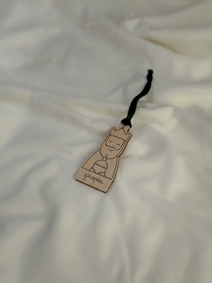 Adorno Reyes Magos - Blanco y Negro Atelier