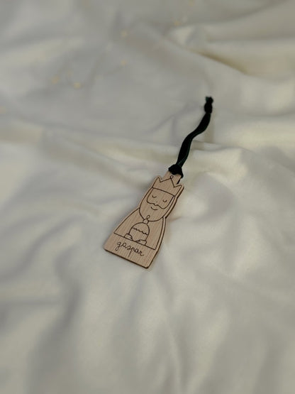 Adorno Reyes Magos - Blanco y Negro Atelier