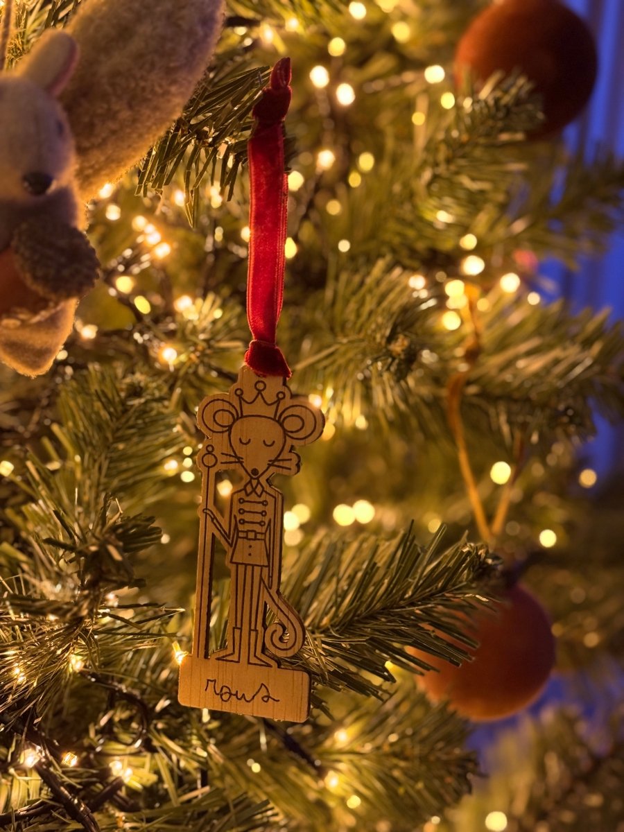 Adorno Soldado Ratón - Blanco y Negro Atelier