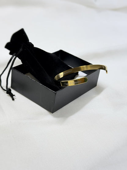 Brazalete Acero - Blanco y Negro Atelier