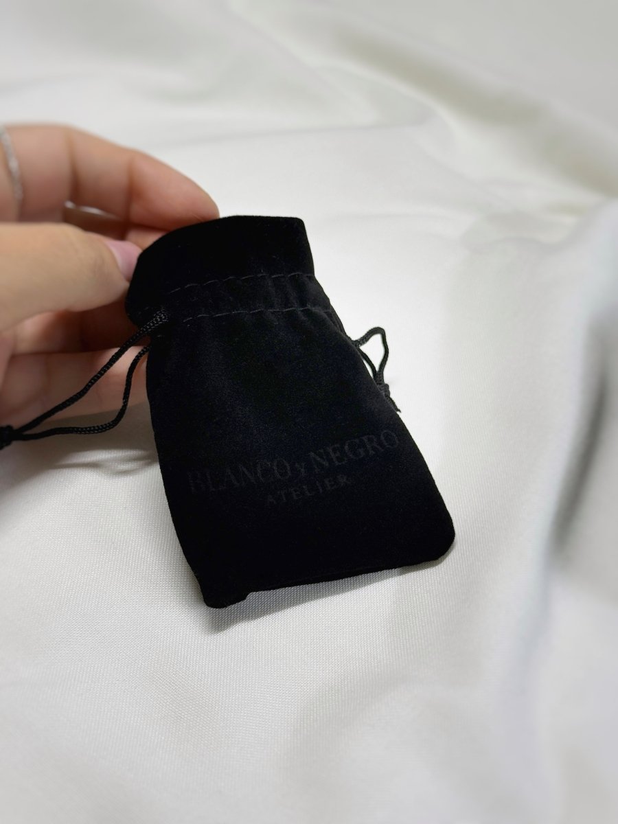 Brazalete Acero - Blanco y Negro Atelier