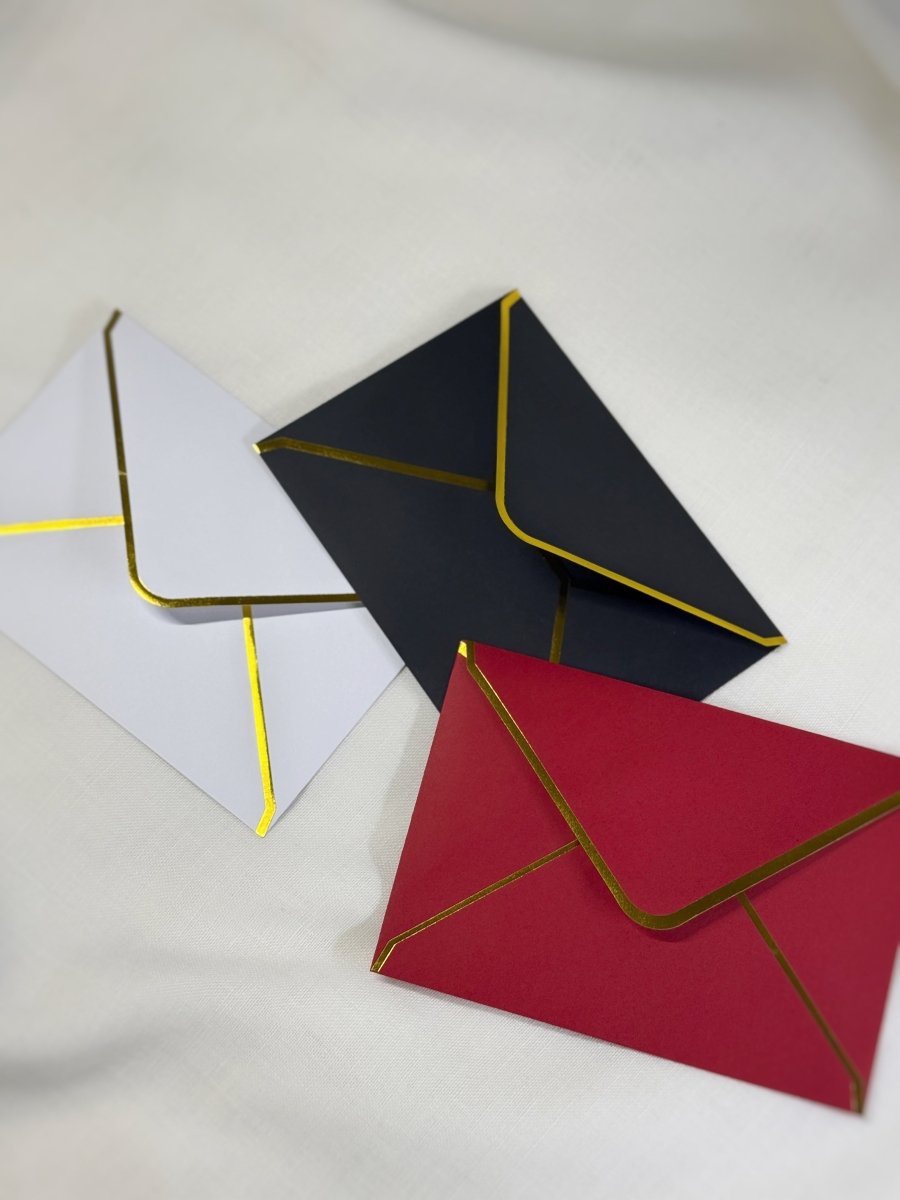 Carta de los Reyes Magos personalizada en lino - Blanco y Negro Atelier