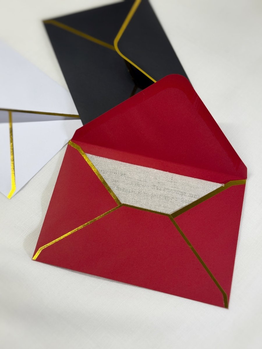 Carta de los Reyes Magos personalizada en lino - Blanco y Negro Atelier