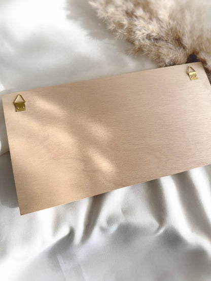 Cuelga llaves Natural - Blanco y negro 3D