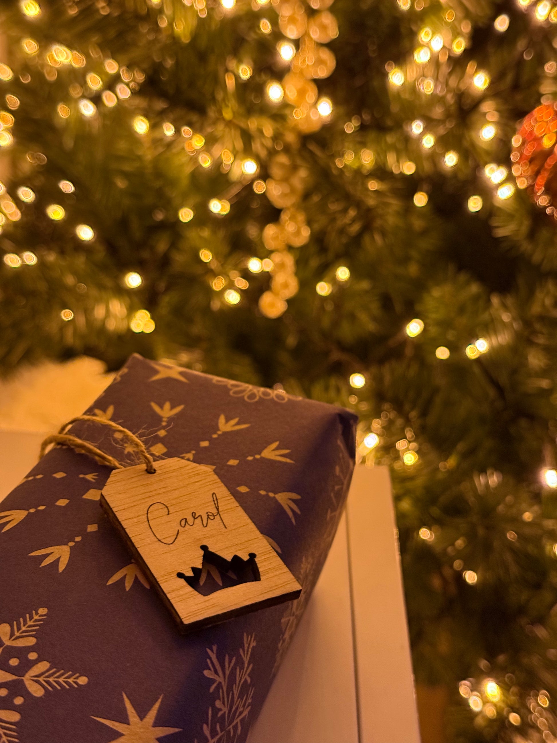 etiquetas personalizadas con nombre