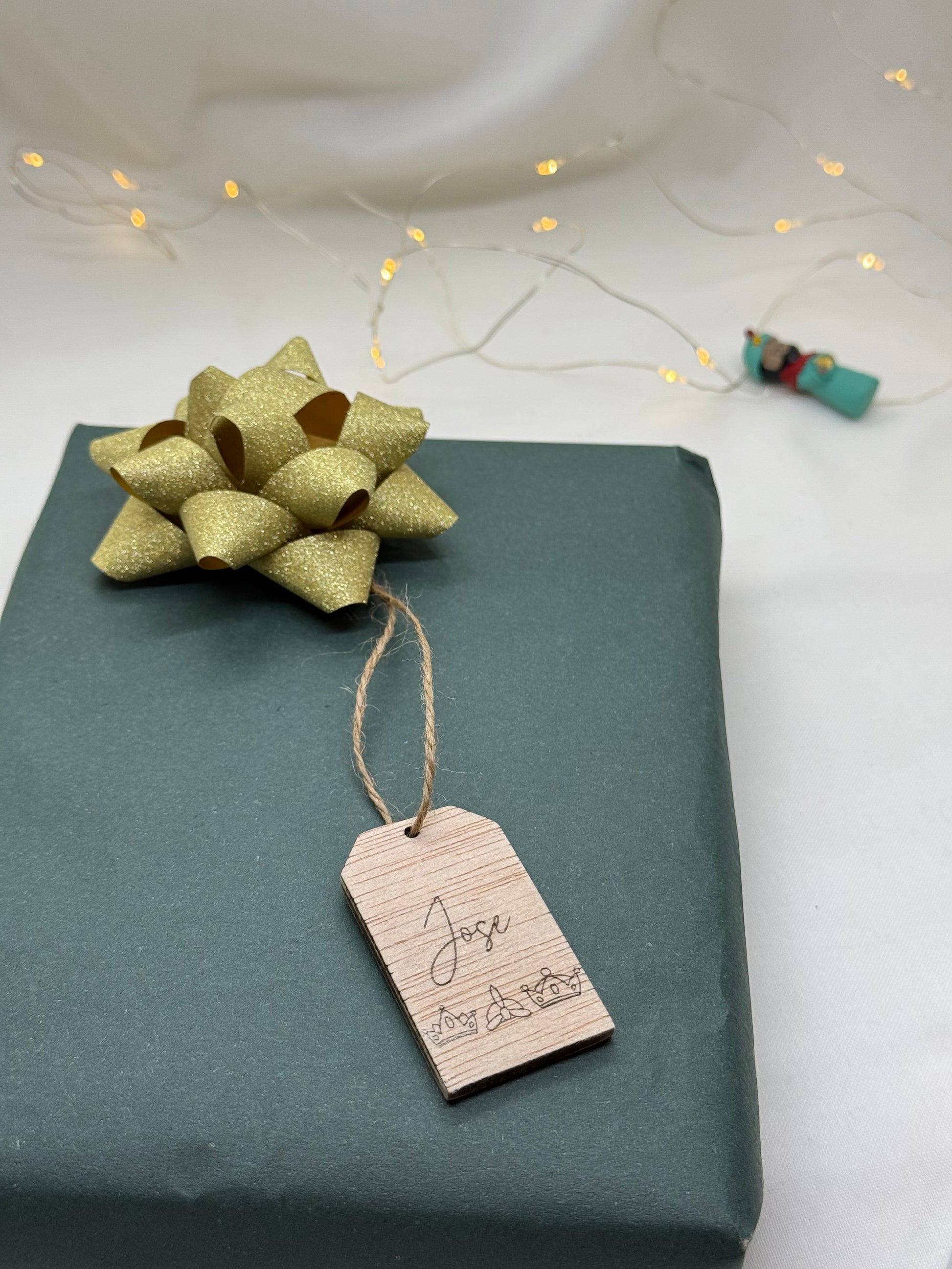 etiquetas personalizadas con nombre