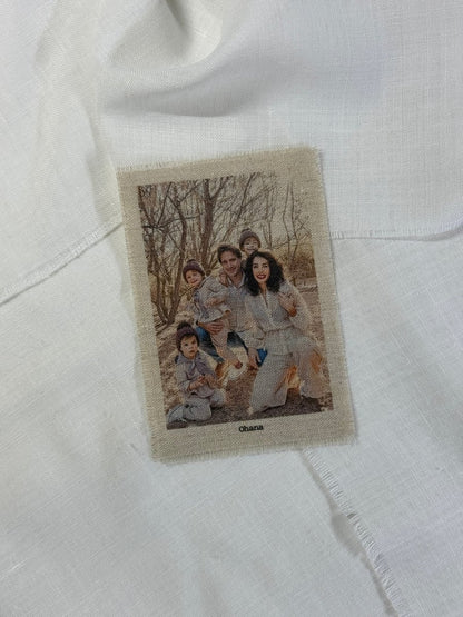 Foto en Lino - Blanco y Negro Atelier