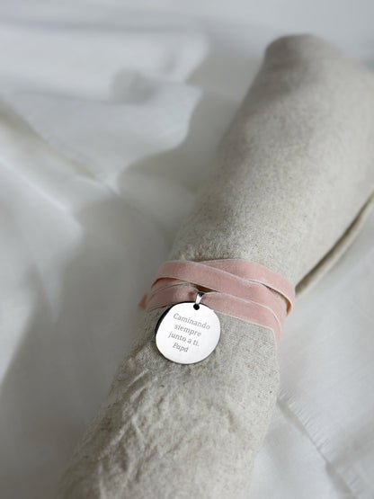 Medalla para Ramo - Blanco y Negro Atelier