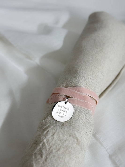 Medalla para Ramo - Blanco y Negro Atelier