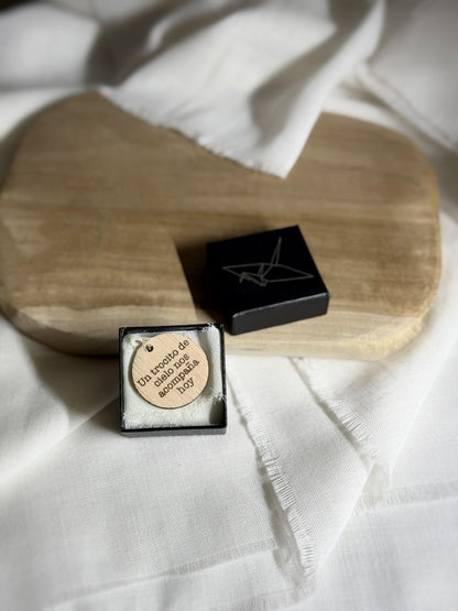 Placa para ramo - Blanco y negro 3D